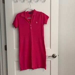 Ralph Lauren pink polo dress